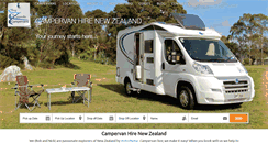 Desktop Screenshot of campervan-hire-new-zealand.com